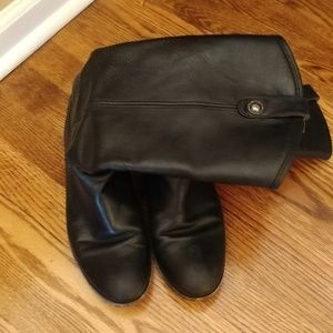 Frye Black Riding Boots